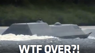 Florida TV Station Freaks Out About Stealth Fighter-Looking Military Boat